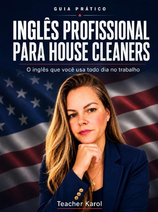 Capa do ebook Inglês Profissional para House Cleaners