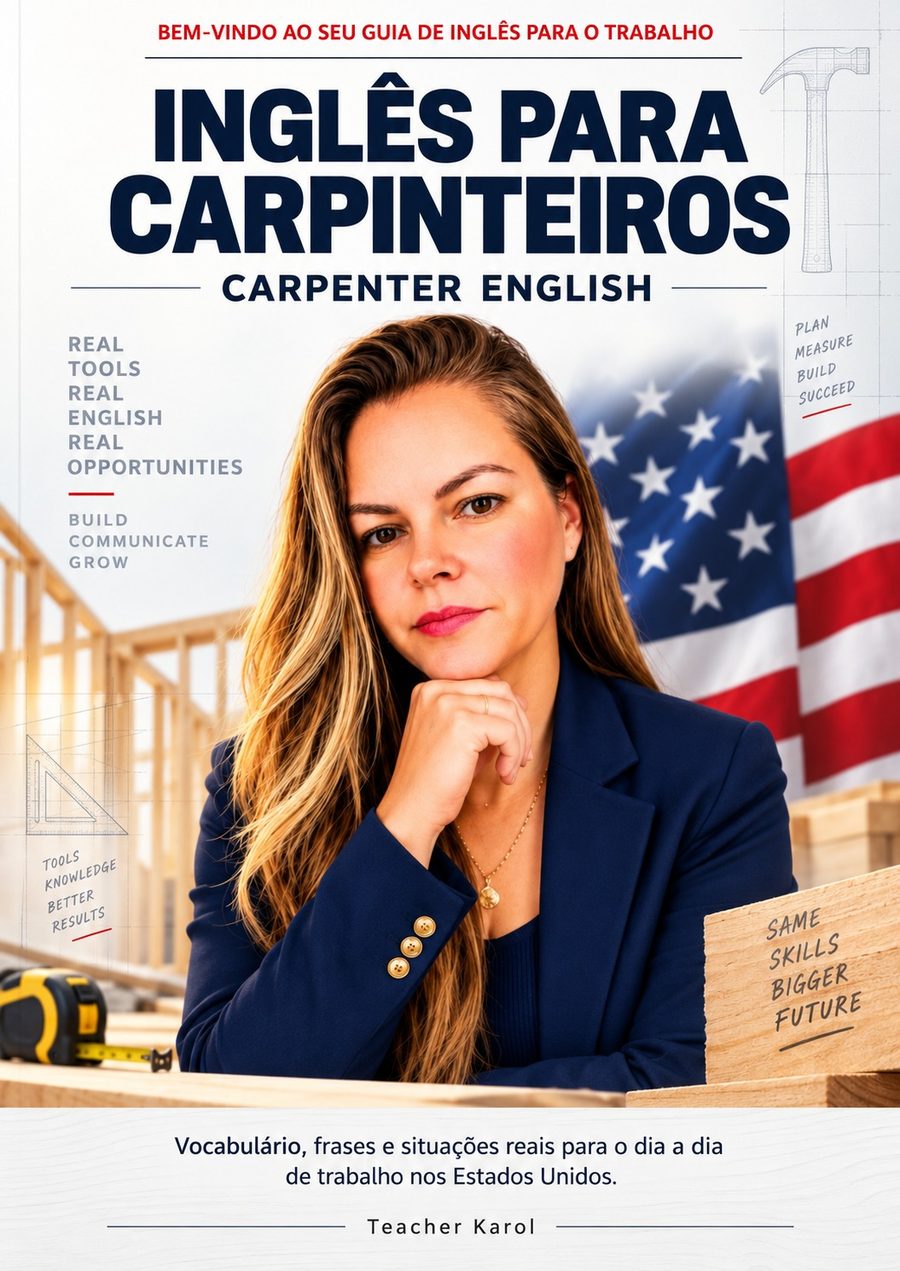 Capa do ebook Inglês para Carpinteiros
